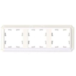 Рамка 3-пост. AtlasDesign Antique универс. жемчуж. SE ATN100403