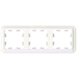 Рамка 3-пост. AtlasDesign Antique универс. жемчуж. SE ATN100403