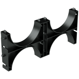 Кластер двойной для двустен. труб d125мм DKC 025122