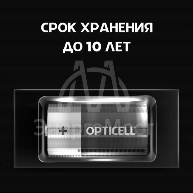 Элемент питания алкалиновый C/LR14 1.5В (блист. 2шт) Basic Opticell 5051004