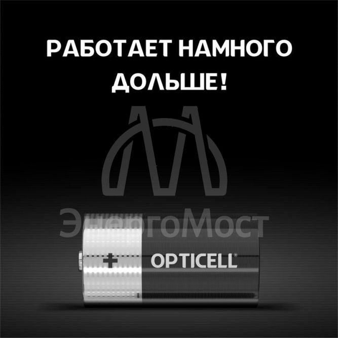 Элемент питания алкалиновый C/LR14 1.5В (блист. 2шт) Basic Opticell 5051004