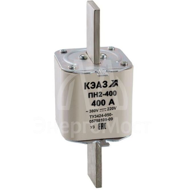 Вставка плавкая ПН2 400 250А У3 КЭАЗ 110889