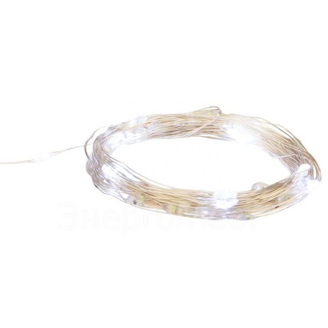 Гирлянда светодиодная &amp;quot;Роса&amp;quot; 10м 100LED бел. 1Вт IP20 USB Neon-Night 315-975