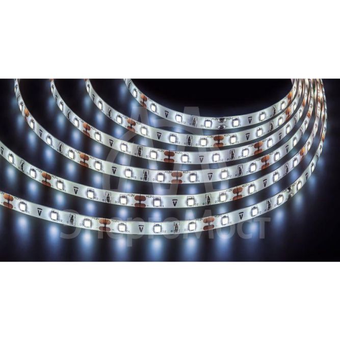Лента светодиодная 71 702 NLS-3528CW60-4.8-IP65-12V-Pro R5 4.8Вт/м (уп.5м) Navigator 71702
