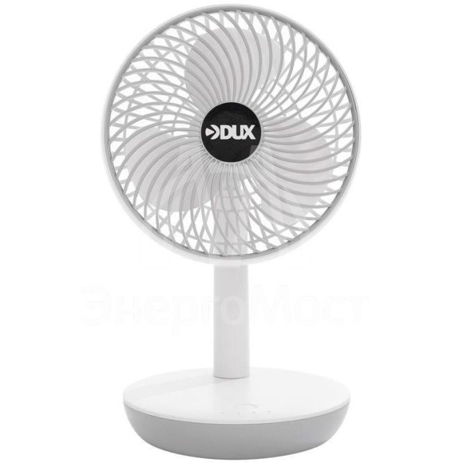 Вентилятор настольный 6Вт USB бел. DUX 60-0214