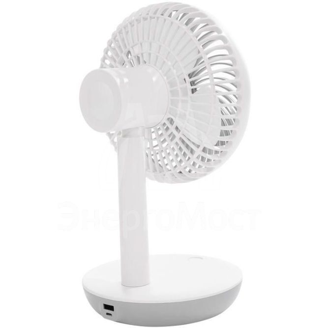 Вентилятор настольный 6Вт USB бел. DUX 60-0214