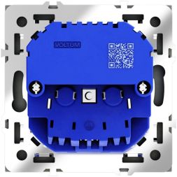 Розетка 1-м СП S70 16А с USB A+A с заземл. защ. шторки механизм графит Voltum VLS040407