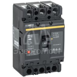 Выключатель автоматический 3п 40А 25кА ВА88-32 MASTER IEK SVA10-3-0040-02