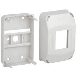 Корпус пластиковый навесной ЭРА SIMPLE КМПн 1/4 IP20 бел. ЭРА Б0062282