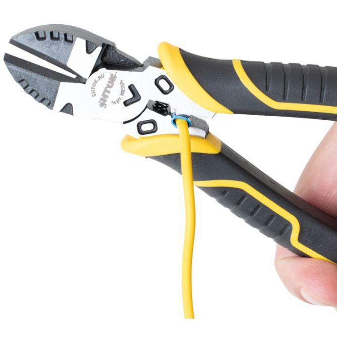 Кусачки боковые авторазжим 160мм (08504) SHTOK 376311