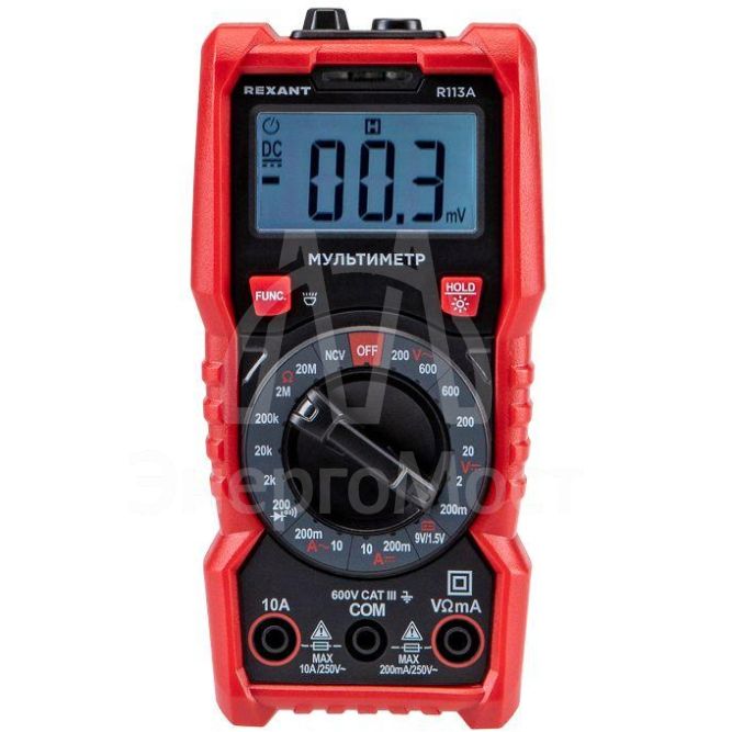 Мультиметр портативный R113A Rexant 13-3109