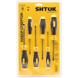 Набор отверток блист. (6 предметов) (09902) SHTOK 376357