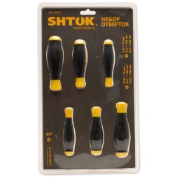 Набор отверток блист. (6 предметов) (09902) SHTOK 376357