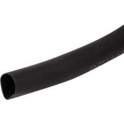 Трубка термоусаживаемая 5.0/2.5мм черн. ролик 2.44м Rexant 29-0026