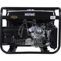 Бензогенератор DY6500L 1ф 5000Вт ручной стартер HUTER 64/1/6