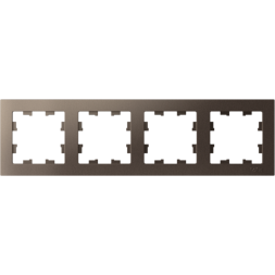 Рамка 4-м AtlasDesign универс. мокко SchE ATN000604