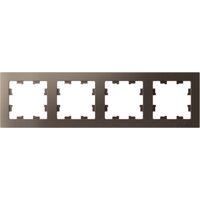 Рамка 4-м AtlasDesign универс. мокко SchE ATN000604