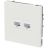 Розетка компьютерная 2-м KANT RJ45 кат.5E без шторки бел. песок DKC 7010664