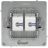 Розетка компьютерная 2-м KANT RJ45 кат.5E без шторки бел. песок DKC 7010664