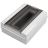 Бокс модульный накладной PDB/W 3012 GR (ЩРН-ПГ-12) IP65 пластик. Pro JazzWay 5072008