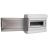 Бокс модульный накладной PDB/W 3012 GR (ЩРН-ПГ-12) IP65 пластик. Pro JazzWay 5072008