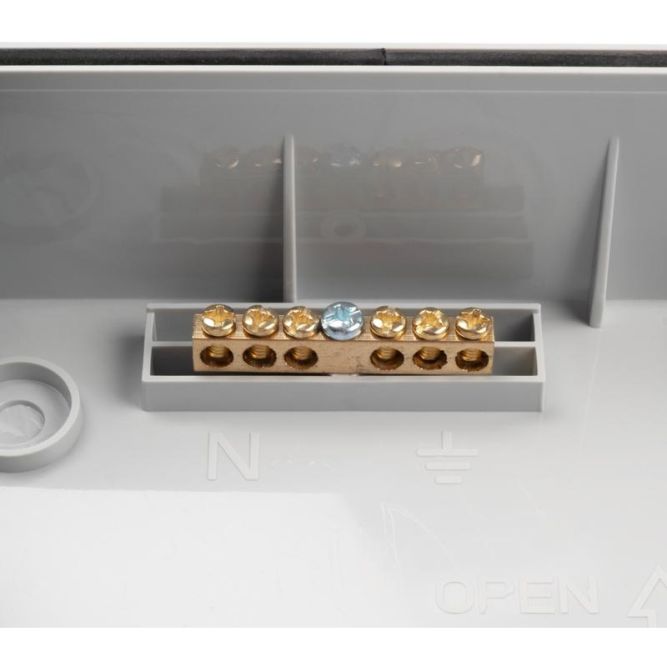 Бокс модульный накладной PDB/W 3012 GR (ЩРН-ПГ-12) IP65 пластик. Pro JazzWay 5072008