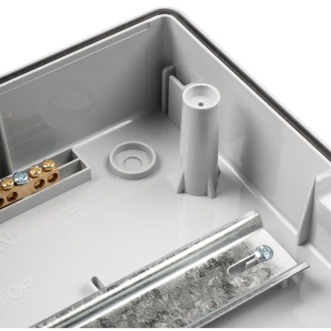 Бокс модульный накладной PDB/W 3012 GR (ЩРН-ПГ-12) IP65 пластик. Pro JazzWay 5072008
