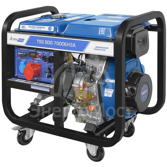 Дизель генератор TSS SDG 7000EH3A