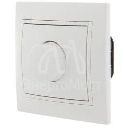 Светорегулятор СП 1000Вт Мира бел/бел. LEZARD 701-0202-157