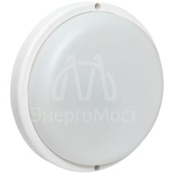 Светильник светодиодный ЖКХ ДПО-1200 18Вт 4000К IP65 круг с оптико-акустическим датчиком движения EKF BKL-1200DA-R-18-4000