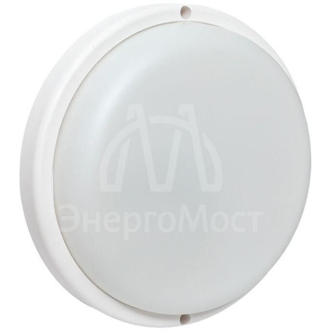 Светильник светодиодный ЖКХ ДПО-1200 18Вт 4000К IP65 круг с оптико-акустическим датчиком движения EKF BKL-1200DA-R-18-4000