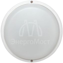 Светильник светодиодный ЖКХ ДПО-1200 18Вт 4000К IP65 круг с оптико-акустическим датчиком движения EKF BKL-1200DA-R-18-4000