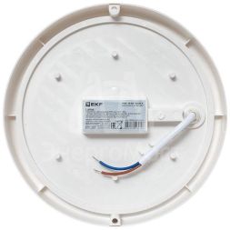 Светильник светодиодный ЖКХ ДПО-1200 18Вт 4000К IP65 круг с оптико-акустическим датчиком движения EKF BKL-1200DA-R-18-4000