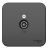 Розетка телевизионная TV ОП Blanca коннектор с изолир. пластиной антрацит SE BLNTA000016