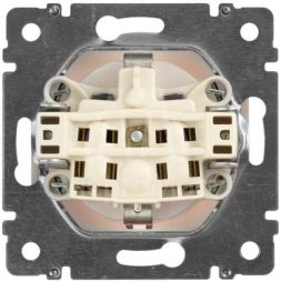 Механизм розетки 1-м СП Valena защ. шторки с заземл. бел. Leg 774421