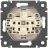 Механизм розетки 1-м СП Valena защ. шторки с заземл. бел. Leg 774421