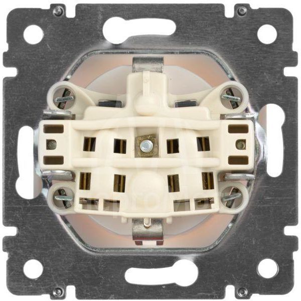 Механизм розетки 1-м СП Valena защ. шторки с заземл. бел. Leg 774421