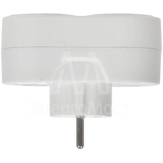 Тройник Т-01/02 2 круглых места IEK WTP10-16-02