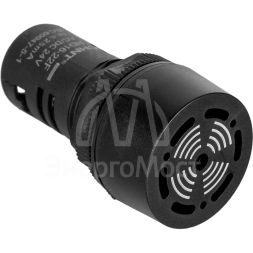 Сигнализатор звуковой ND16-22F d22мм черн. AC/DC 24В (R) CHINT 593380