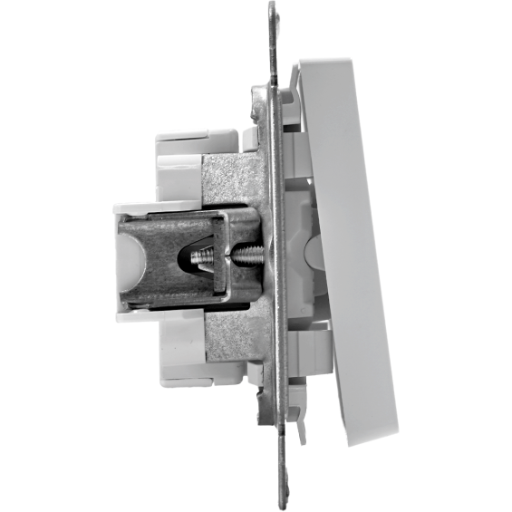 Механизм переключателя 1-кл. СП AtlasDesign 10А IP20 (сх. 6) 10AX бел. SchE ATN000161