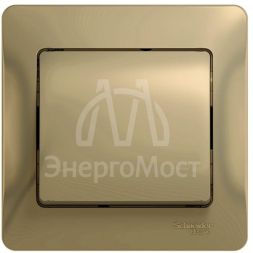 Выключатель 1-кл. СП Glossa 10А IP20 (сх. 1) 10AX в сборе титан SchE GSL000412