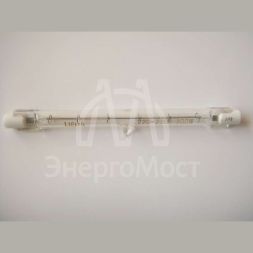 Лампа галогенная КГ 220-230-300 300Вт линейная R7s 3200К 230В Лисма 350194400