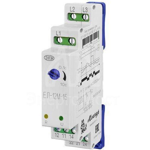 Реле контроля фаз ЕЛ-12М-15 AC400В УХЛ4 Меандр A8302-16934430