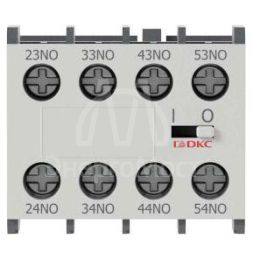 Контакт дополнительный фронтальный для миниконтакторов DMC 2НО YON DMCFA20