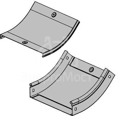 Угол для лотка вертикальный внутренний 45град. 50х50 CS 45 DKC 36720