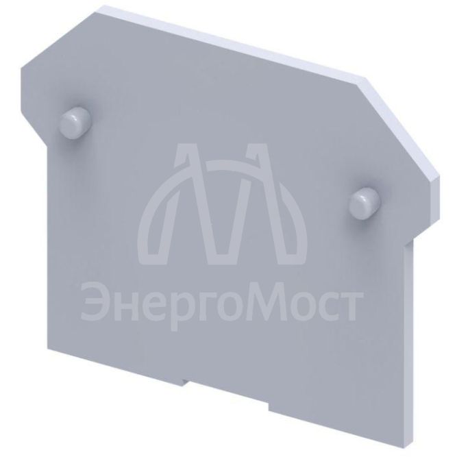Крышка концевая для клеммы проходной OptiClip EP2.5/4UN сер. КЭАЗ 289805