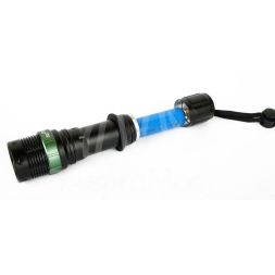 Фонарь E142 (аккум. 220В CREE 3Вт пласт. бокс; черн.) Ultraflash 12187