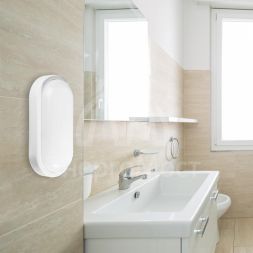 Светильник светодиодный PBH-PC2-OA 8Вт 4000К IP65 (аналог НПП) бел. овал. JazzWay 1035653