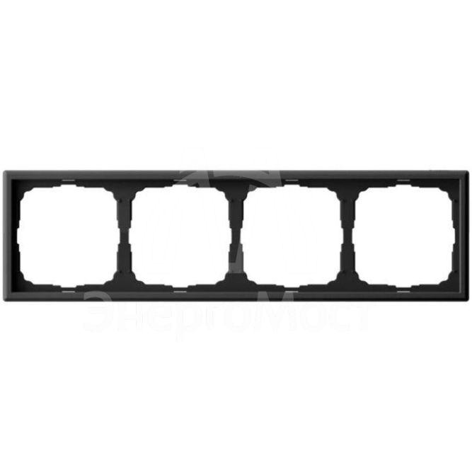 Рамка 4-м ArtGallery универс. карбон SE GAL001004