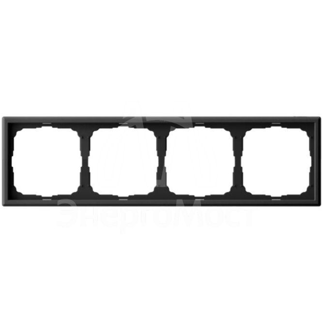 Рамка 4-м ArtGallery универс. карбон SE GAL001004